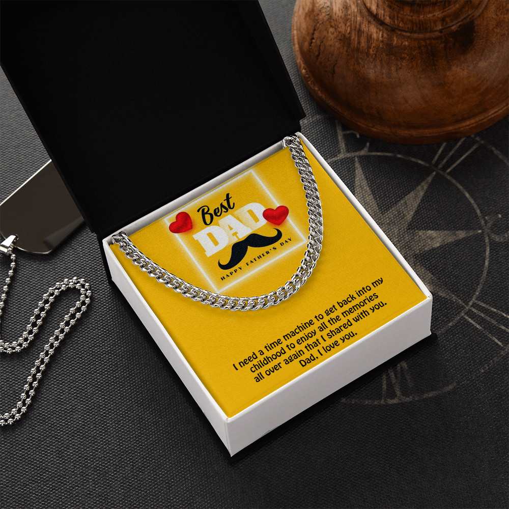 Cuban Linked Chain, Gift, Jewelry, Gift, Father's Day, Fathers Day, Father, Dad