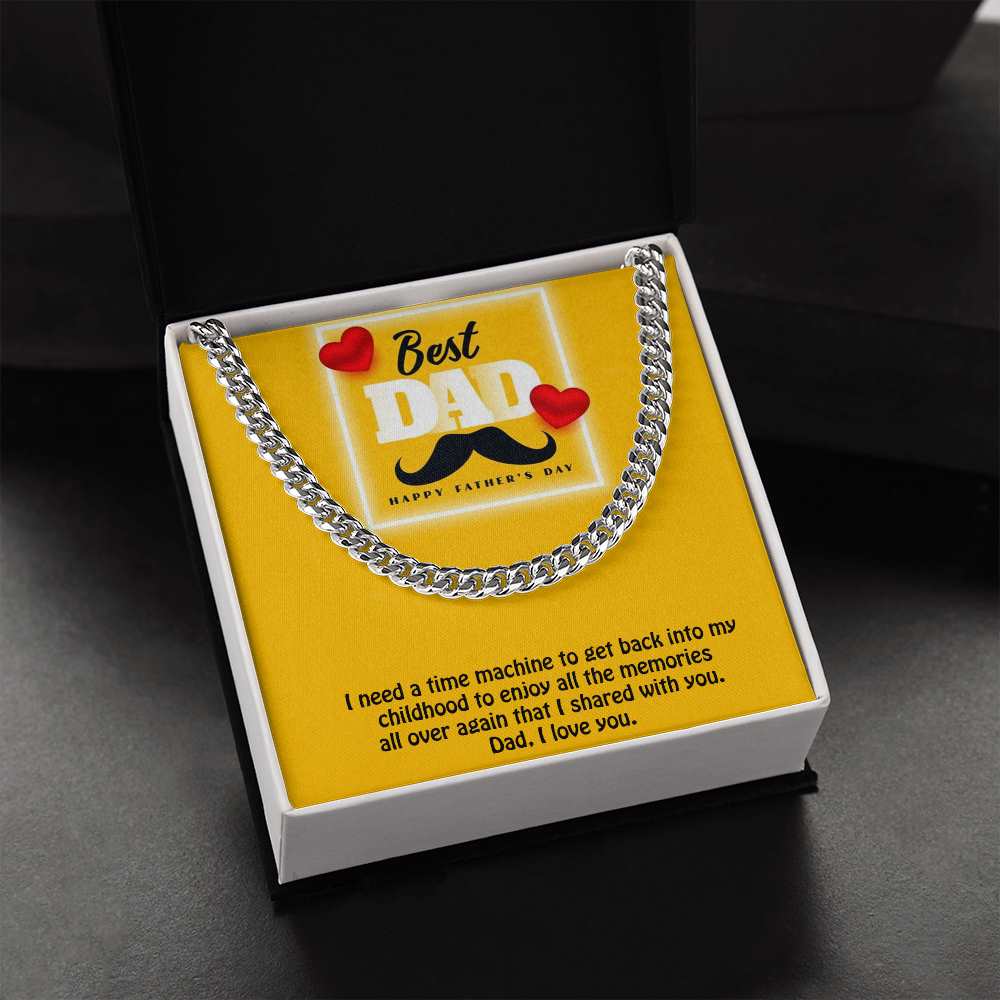 Cuban Linked Chain, Gift, Jewelry, Gift, Father's Day, Fathers Day, Father, Dad