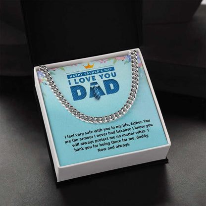 Cuban Linked Chain, Jewelry, Gift, Father's Day, Fathers Day, Father, Dad, Daddy
