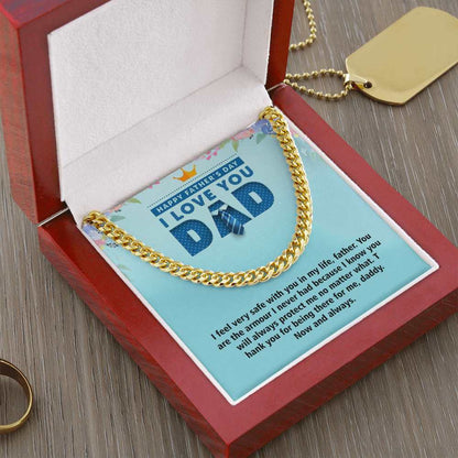 Cuban Linked Chain, Jewelry, Gift, Father's Day, Fathers Day, Father, Dad, Daddy