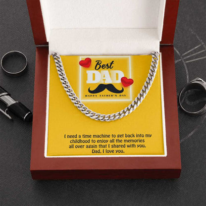 Cuban Linked Chain, Gift, Jewelry, Gift, Father's Day, Fathers Day, Father, Dad