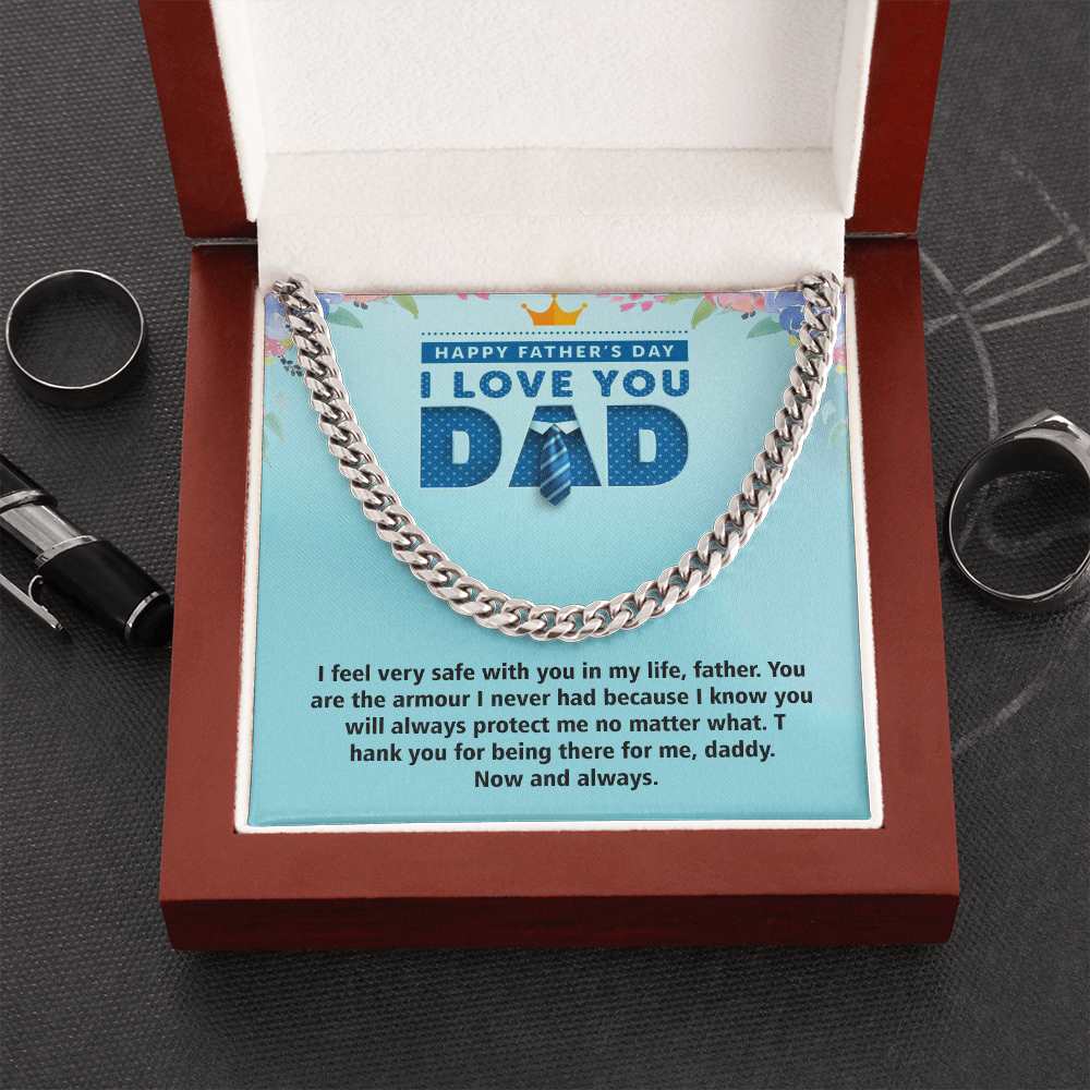 Cuban Linked Chain, Jewelry, Gift, Father's Day, Fathers Day, Father, Dad, Daddy