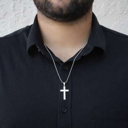 Stainless Cross Necklace, Retirement, Pasto