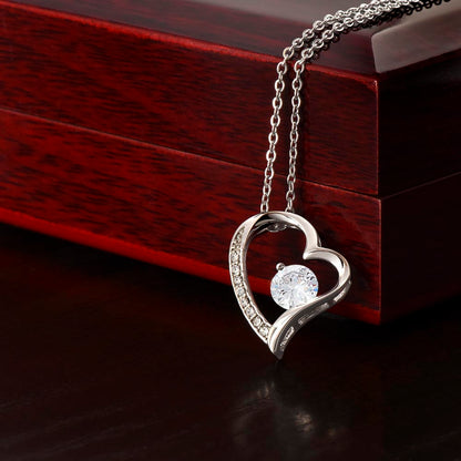 For My Military Wife, Forever Love Necklace, Jewelry Gift - YERTIZZ.COM