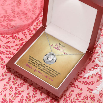 To Our Soccer Granddaughter, We Love You, Jewelry Gift - YERTIZZ.COM