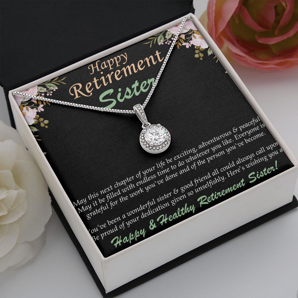 Eternal Hope Necklace, Retirement, Sister