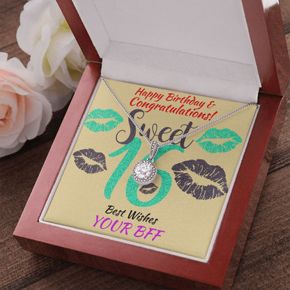 Eternal Hope Necklace, Jewelry, Gift, Sweet 16, BFF, Birthday - YERTIZZ.COM