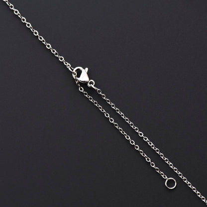 Soul mate, Necklace, Soulmates, Perfect Pair Necklace, Gift, Jewelry, Cubic Zirconia, Crystals, For my, To Soulmate, White Gold over stainless steel, Embellished CZ crystals