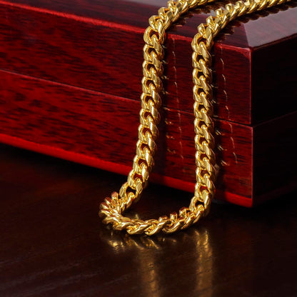 Cuban Linked Chain, Jewelry, Gift, Memorial Day,