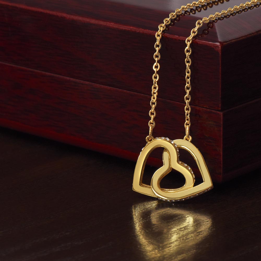 Interlocking Hearts, Valentines, Jewelry Gift, To My Sweetheart - YERTIZZ.COM