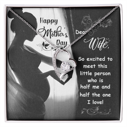 Forever Love Necklace, Gift, Jewelry, Mother's Day, Mothers Day, Wife, To Wife - YERTIZZ.COM