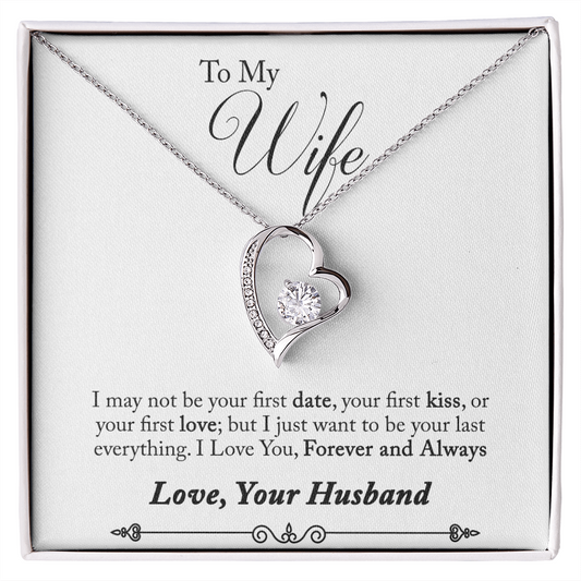 Forever Love Necklace, Gift, Jewelry, Wife, To Wife - YERTIZZ.COM