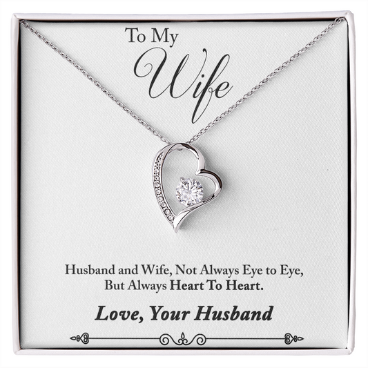 Forever Love Necklace, Gift, Jewelry, Wife, To Wife - YERTIZZ.COM
