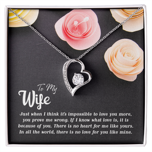 Forever Love Necklace To Wife - YERTIZZ.COM