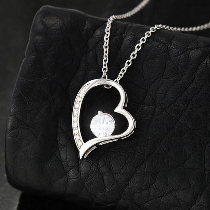 Christmas, Best Friend, I Love You, Forever Love Necklace, Jewelry, Gift - YERTIZZ.COM