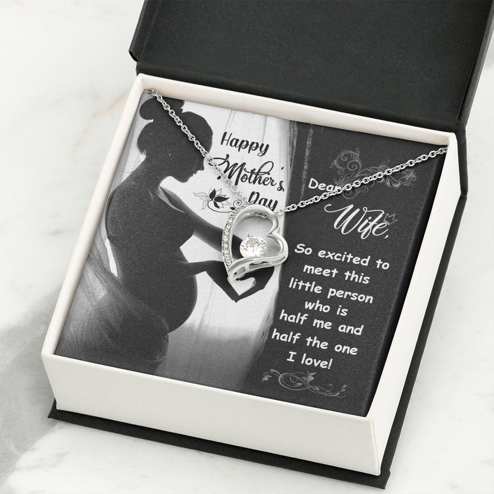 Forever Love Necklace, Gift, Jewelry, Mother's Day, Mothers Day, Wife, To Wife - YERTIZZ.COM