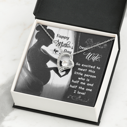 Forever Love Necklace, Gift, Jewelry, Mother's Day, Mothers Day, Wife, To Wife - YERTIZZ.COM