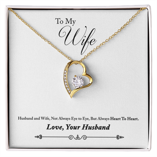 Forever Love Necklace, Gift, Jewelry, Wife, To Wife - YERTIZZ.COM